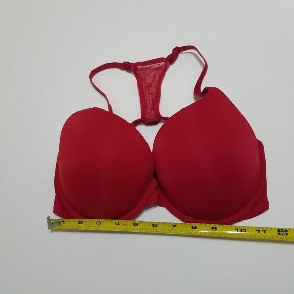 Victoria's Secret Perfect Shape Bra Red Size 34DD - Picture 2 of 7